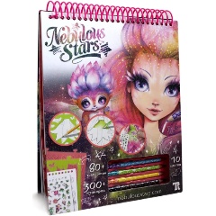 Изображение товара Набор для творчества Nebulous Stars 11103_NSDA Персиковый скетчбук Petulia