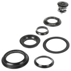 Изображение товара Рулевой набор NECO 5-390322 сталь полуинтегр. полукартр. 1 1/8"-1,5" 28,5/44/55/39,8мм черный