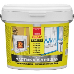 Изображение товара Мастика клеящая термостойкая NEOMID Неомид Н-Маст-1.5, универсальная (1.5 кг.), шт