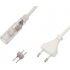 Изображение товара Установочный набор для дюралайта NEON-NIGHT 2W D10мм (коннектор с иголкой, выпрямитель, заглушка), до 100м