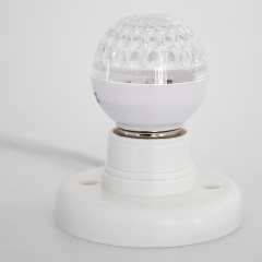 Изображение товара Лампа-шар светодиодная NEON-NIGHT с цоколем E27, диаметр 50 мм, 9 LED, 1 Вт, белая, 405-215