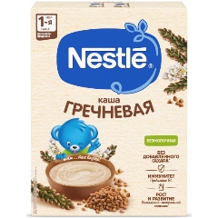 Изображение товара Безмолочная гречневая каша Nestle для детей от 4 месяцев 200 г