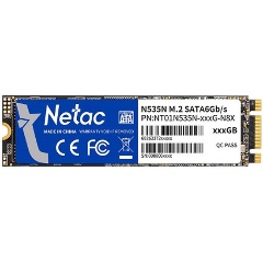 Изображение товара SSD диск Netac N535N, 256ГБ, M.2 2280, SATA (NT01N535N-256G-N8X)