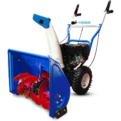 Изображение товара Бензиновый снегоуборщик Нева KCM24-F мощностью 7 л.с. с металлическим шнеком и выбросом 11 м