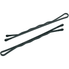 Изображение товара Невидимки для волос TITANIA черные, 30 шт