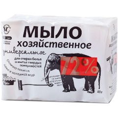 Изображение товара Хозяйственное мыло NC 72% универсальное 4*100 г