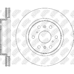 Изображение товара Диск тормозной задний NIBK для HAVAL (21-), 1шт, RN2661