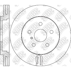 Изображение товара Диск тормозной NiBK RN1492, 1 шт