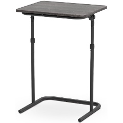 Изображение товара Столик приставной NIKA Haushalt HHST4 складной, дуб шале/матовый черный (HHST4/ДШ)