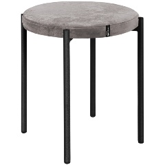 Изображение товара Табурет NIKA Haushalt HT4-В с мягким сиденьем какао, 385 мм диаметр