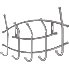 Изображение товара Вешалка настенная NIKA (ВНП3/МС матовый серый)