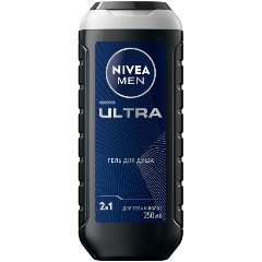 Изображение товара Гель для душа NIVEA MEN Ultra, 250 мл