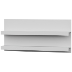 Изображение товара Полка навесная НК-МЕБЕЛЬ STERN Т-13 Белый 72676483