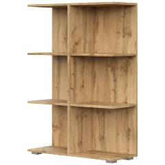 Изображение товара Стеллаж НК-МЕБЕЛЬ QUANT СТ-2 Дуб Вотан для дома и офиса