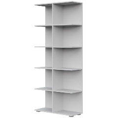 Изображение товара Стеллаж НК-МЕБЕЛЬ QUANT СТ-3 Белый для дома и офиса