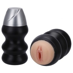 Изображение товара Мастурбатор-вагина NMC в пластиковой колбе HUMBLE телесный реалистичный