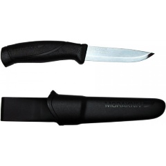 Изображение товара Нож туристический Morakniv Companion Black, нержавеющая сталь, цвет чёрный