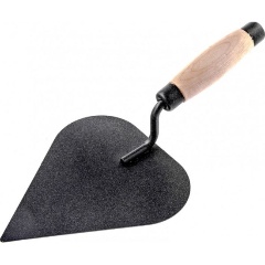 Изображение товара Кельма штукатура стальная РОССИЯ 86224, деревянная усиленная ручка