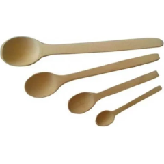 Изображение товара Ложка кухонная ХОЗЯЮШКА малая, 20 см, дерево (41-5)