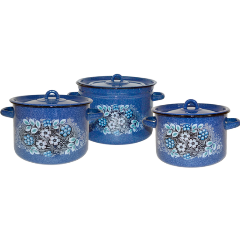 Изображение товара Набор Голубика эмалированный (1с33 СтальЭмаль)