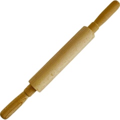 Изображение товара Скалка ХОЗЯЮШКА 49,5 см, большая, с крутящейся ручкой (40-33)