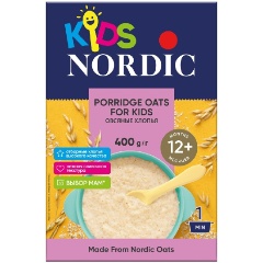 Изображение товара Хлопья Nordic овсяные KIDS для детей 400 г