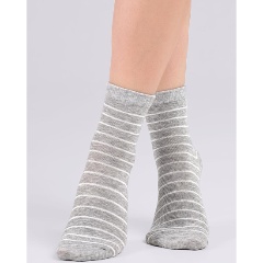 Изображение товара Носки CLES L1001 женские, цвет меланж серый, размер 23