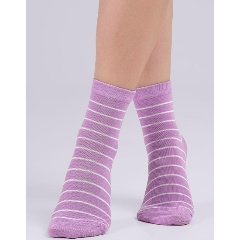Изображение товара Носки CLES L1001 женские, цвет св.фиолетовый, размер 23