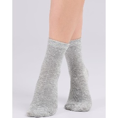 Изображение товара Носки CLES L1002 женские, цвет меланж серый, размер 23