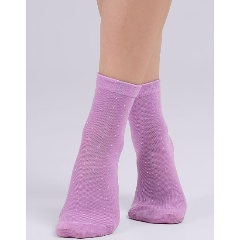 Изображение товара Носки CLES L1002 женские, цвет св.фиолетовый, размер 23