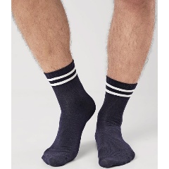 Изображение товара Носки CLES M1004 мужские, цвет т.синий, размер 27