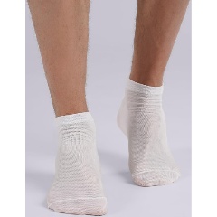 Изображение товара Носки CLES M2001 мужские, цвет белый, размер 27