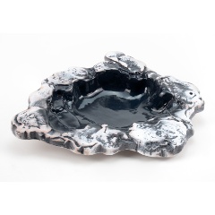 Изображение товара Поилка керамическая NOVAMARK TERRA Пруд белая 20х25х5см