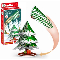Изображение товара Новогодний набор BONDIBON ВВ5641 Пазл 3D. Ёлочка