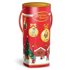 Изображение товара Новогодний подарок Красный Октябрь Вкусные моменты счастья 300г