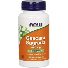 Изображение товара БАД NOW FOOD Cascara Sagrada 450mg 100 капс