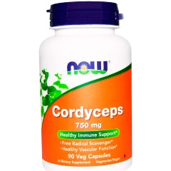 Изображение товара БАД NOW FOODS Cordyceps 90 капс.