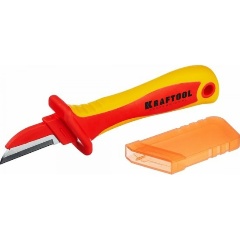 Изображение товара Нож электрика KRAFTOOL KN-1 диэлектрический, прямой, 45401