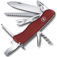 Изображение товара Нож перочинный VICTORINOX Outrider, 111 мм, 14 функций, с фиксатором лезвия, красный
