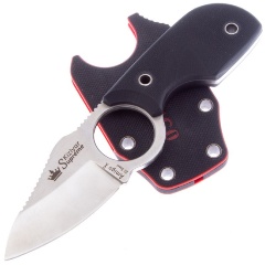 Изображение товара Нож шейный Kizlyar Supreme Amigo X (G10) D2, Satin