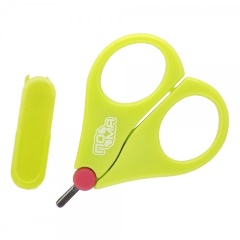 Изображение товара Ножницы детские ПОМА с колпачком, салатовый