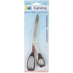Изображение товара Закройные ножницы GAMMA 3-9309 228 мм для ткани и утеплителей