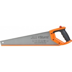 Изображение товара Ножовка по дереву С КАРАНДАШОМ,450 мм,11-12 зуб.на дюйм,КАЛЕНЫЙ 3D ЗУБ, Sturm! 1060-11-4511
