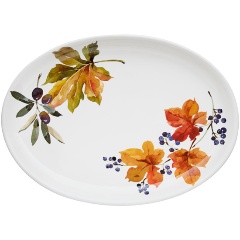 Изображение товара Блюдо овальное Nuova Cer Autunno, 36 см