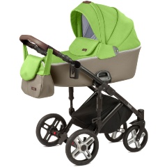 Изображение товара Коляска 2 в 1 Nuovita Carro Sport Зеленый капучино всесезонная