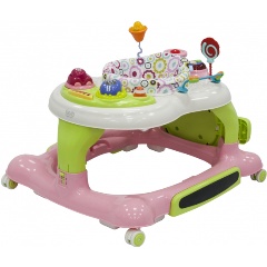 Изображение товара Детские ходунки Nuovita Saltare Rosa Lime салатовый многофункциональные с электропанелью