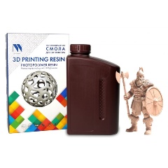 Изображение товара NV PRINT Фотополимерная смола NVPRINT ABS Like Resin Beige для 3D печати 1 кг (бут)