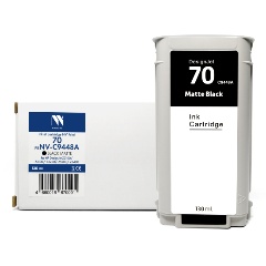 Изображение товара Струйный картридж NV PRINT NVP 70 Black Matte для HP DesignJet 130 мл