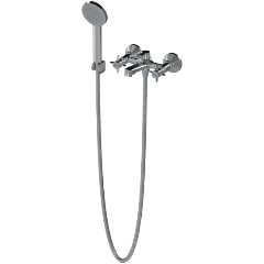 Изображение товара Смеситель для ванны и душа Oasis Degas L2009CH_Deg с душевым набором хром