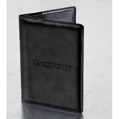 Изображение товара Обложка для паспорта STAFF из полиуретана под кожу черная 237599